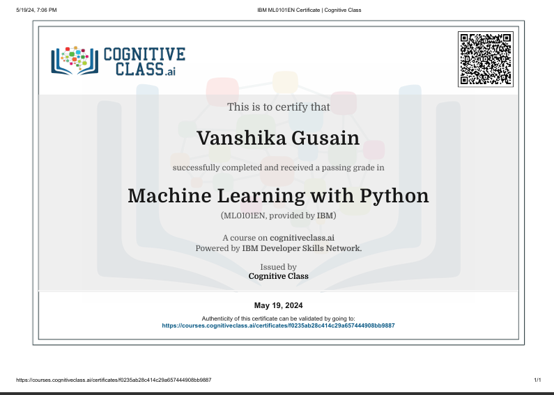 python certificate